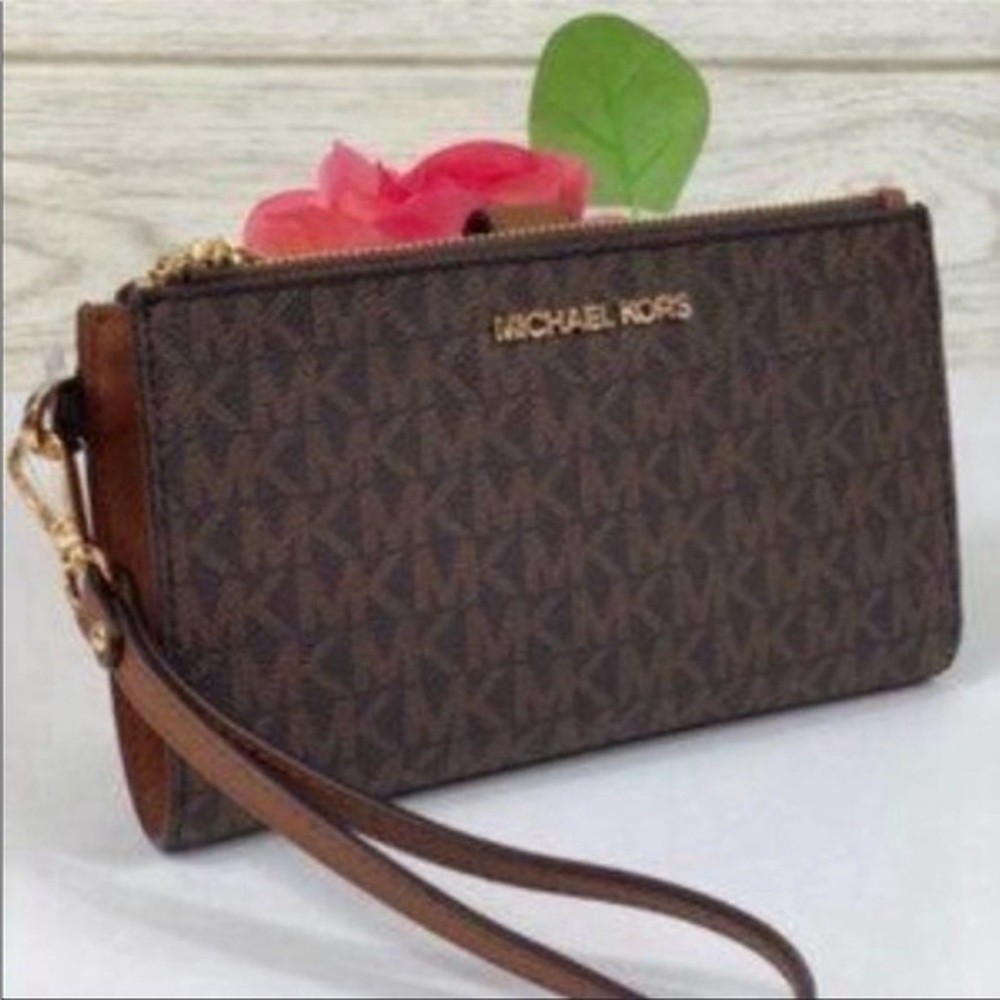 Michael Kors DoubleZip Wallet Wristlet